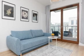 Warsaw Apartment Postępu with Parking by Noclegi Renters